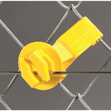 Dare Products Snap-On Yellow Polyethylene U-Post Electric Fence Insulator, 25PK SNUG-SU-25