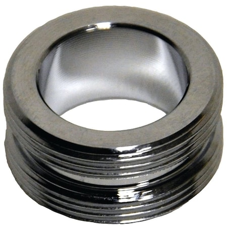 Danco Aerator Adapter, 556427 in, Male, Brass, Chrome Plated 10525