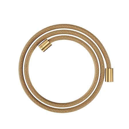 Axor Shower Solutions Textile Hose with Cylindrical Nut, 63" in Polished Gold Optic 28261990