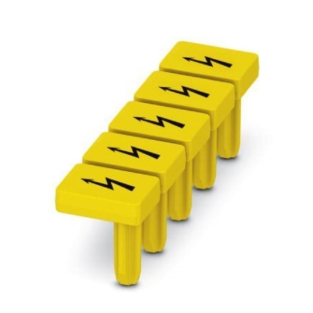 Phoenix Contact WS PT 2 5 Warning label yellow/black 1029026