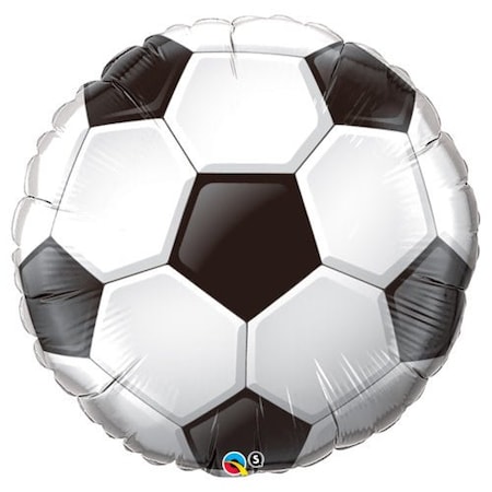 Loonballoon Soccer Balloons, 36 inch SUPER SOCCER BALL LOON-LAB-56593P2-B