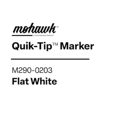 Finishworks Mohawk Quik Tip Marker Flat White M290-0203