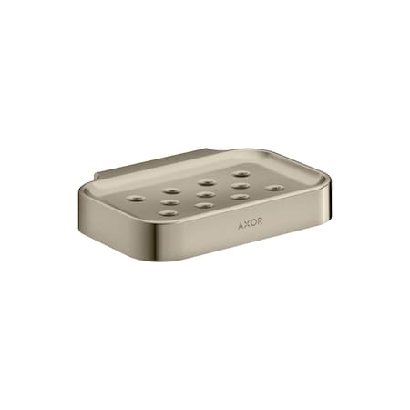 Axor Universal Circular Soap dish in Brushed Nickel 42805820