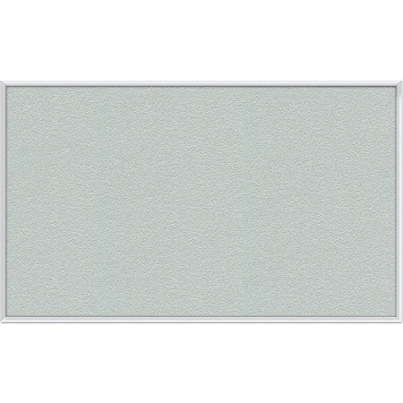 Ghent Vinyl Bulletin Board 36-1/2"x60-1/2", Silver AV35-193