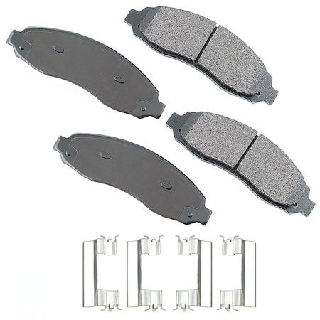 Akebono 03-04 Dodge Truck-Dakota-Fr Proact Disk Pad, Act962 ACT962