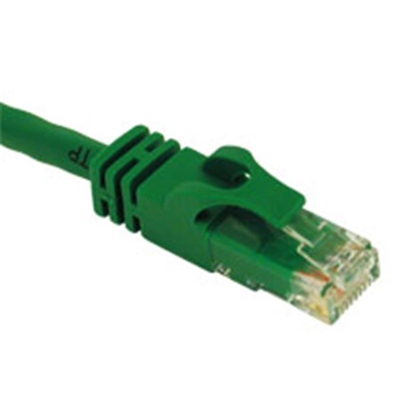 Fasttrack 7ft CAT 6 550Mhz SNAGLESS PATCH CABLE GREEN FA56609