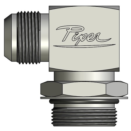 Piper Male JIC to Male O-Ring Boss Adjustable 90 Degree Elbow 1in. Male JIC-1-1/4in. Male O-Ring Boss 0790-16-20