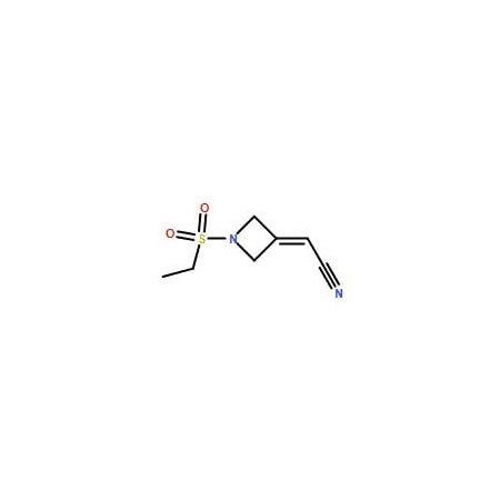 Ak Scientific 2-[1-(Ethanesulfonyl)azetidin-3-ylidene]acetonitrile (25g), CAS 1187595-85-2 3147AH-25g