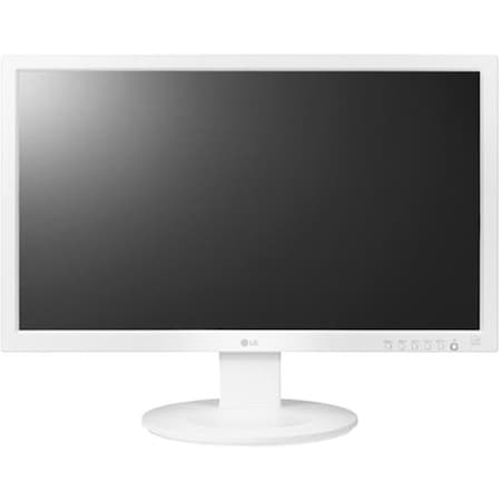 Lg 24in. Widescreen 5,000,000:1 5ms VGA/DVI/HDMI LED LCD Monitor (White) 24MB35V-W
