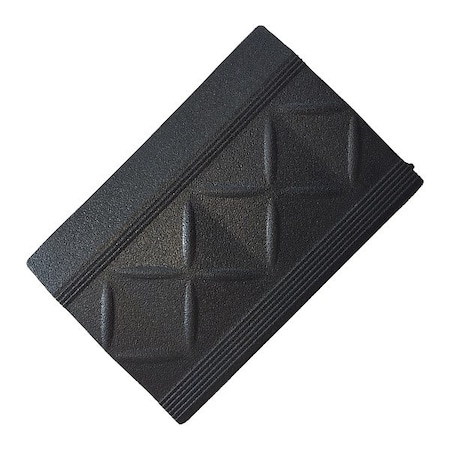 Safe-Flex Female Mat Ramp, Black, 6"Wx4"L A10-B