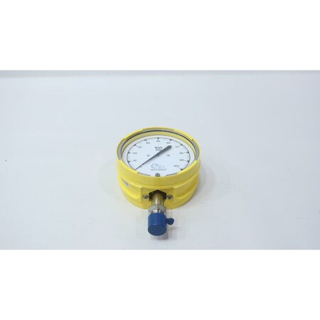 3D Instruments PRESSURE GAUGE 1/2IN NPT 0-100PSI 4-1/2IN 25504-23C74GAD