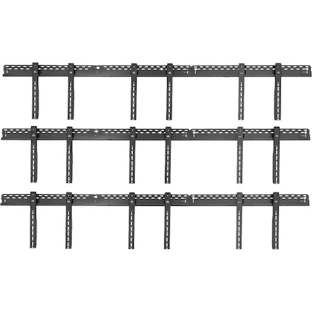 Atdec TELEHOOK 3X3 VIDEO WALL ADWS-3X3F-260-W