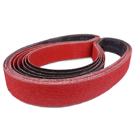 Combat Abrasives 2in x 60in Ceramic Shredder Sanding Belts, 12PK B2X60SHREDDER