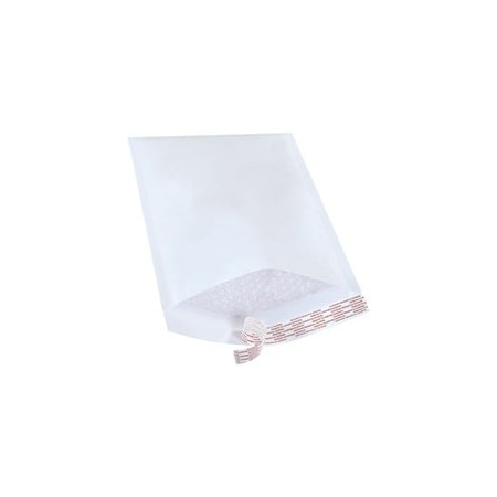 Bubblefast 25-8 1/2 x 14 1/2'' White 25 Pack #3 Self-Seal Bubble Mailers, 25PK BFB856WSS25PK