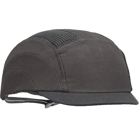 Jsp Essential Baseball Style Bump Cap w/HDPE Protective Liner and Adjustable Back, Micro 1" Brim 282-AAL130-11