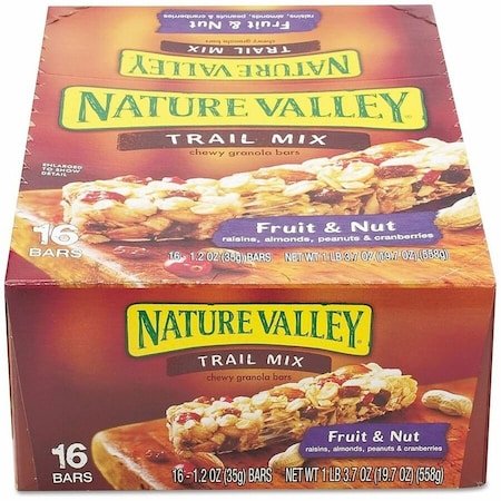 Nature Valley Chewy Trail Mix Bars, Beige, 16PK GNMSN1512