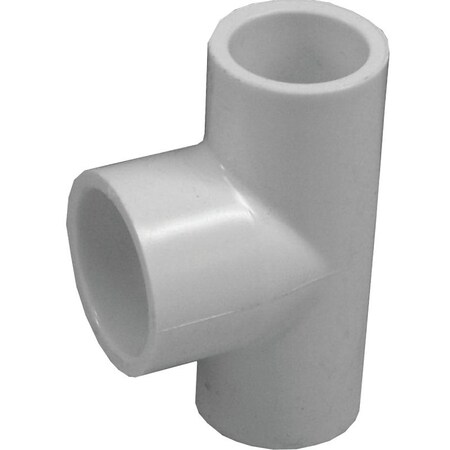 Genova LASCO Reducing Pipe Tee, 12 x 34 in, Slip, PVC, SCH 40 Schedule 401074BC