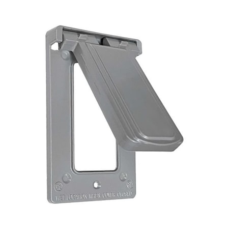Crouse-Hinds Eaton Crouse-Hinds series weatherproof self-closing cover, 25PK TP7240