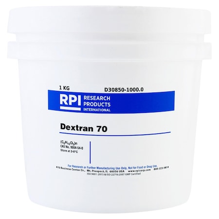 Rpi Dextran 70, 1 Kilogram D30850-1000.0