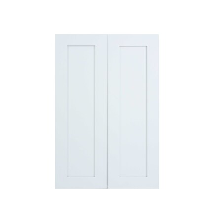Cambridge Everest 36 in. W x 12 in. D x 36 in. H Ready to Assemble Shaker Wall Kitchen Cabinet in White SA-W3636-SW-KIT