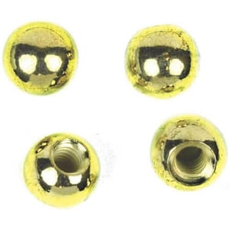 Gorgeousglow Specialty Hardw 60250 0.38 in. Solid Brass Lamp Canopy Ball - 8 By 32 Thread GO669284