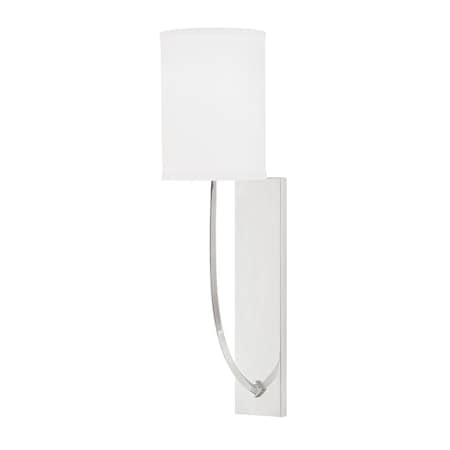 Hudson Valley Lighting Colton 1 Light Wall Sconce 4.5 In. Polished Nickel 731-PN