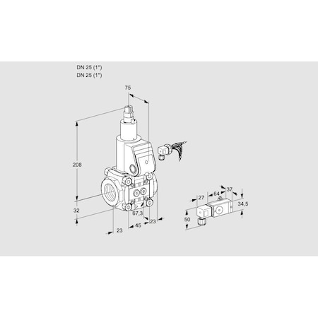 Honeywell Kromschroder VAS125R/LW KS88000445