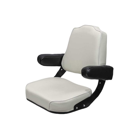 Uni Pro International Harvester 56/66 Original Seat Assembly, Cream Vinyl 7786