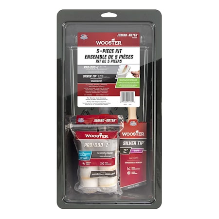 Wooster 4-1/2" Jumbo-Koter FTP Jumbo-Koter Pro/Doo-Z FTP & Silver Tip Kit RR396-4.5