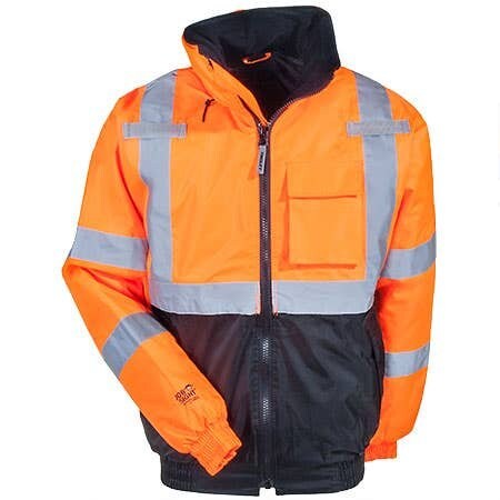 Tingley Tingley J26119 Orange Class 3 Bomber Ii Jacket, 2Xl J26119.2X