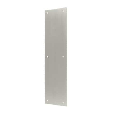 Patioplus 3.5 x 15 in. Push Plate, Satin Nickel - Solid PA2667190