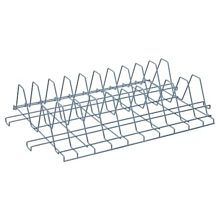 Quantum Storage Systems TRAY DRYING RACK 24X48 3in SPACING GRAY EPOXY TDR24483GY