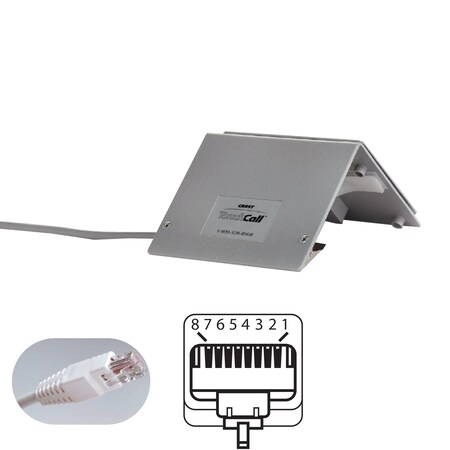 Crest Healthcare Call Cord, 10 ft., Cord, Arial RJ45 8-Pin 114201