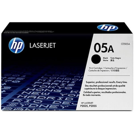 Hp 05A (CE505A) Black Original LaserJet Toner Cartridge (2,300 Yield) CE505A