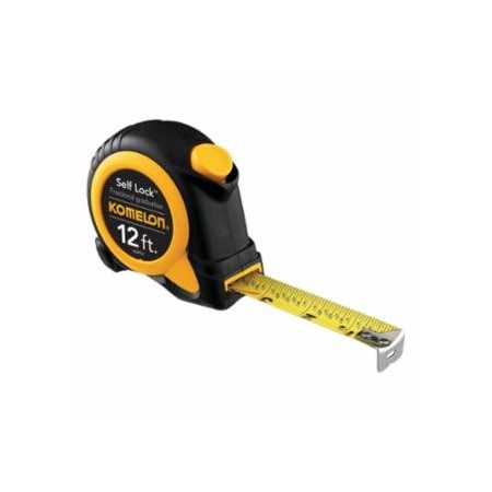 Komelon Self Lock Speed Mark Tape, 5/8 in x 12 ft, SAE, Yellow, 4PK 416-SL2912