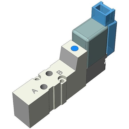 Smc Solenoid Air Control Valve, 64 5/16 mm L SYJ3123-5MOZ-M3
