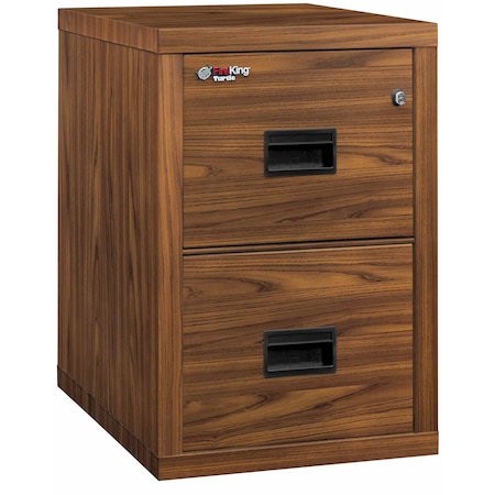 Fireking 2 Drawer, 1 Hr Fire & impact rated, 22" depth, Ltr/Lgl Light Chestnut 2R1822-CLC