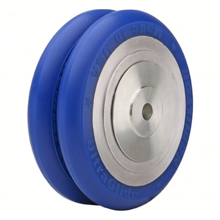 Hamilton Caster Wheel, 6"dia, 1,200 lb, Blue W-620-SWC85-1/2