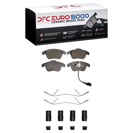 Dfc 5000 Euro Ceramic Disc Brake Pad Set,  1600-1375-01