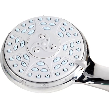 Camco SHOWER HEAD-CHROME W/ON/OFF SW 43710