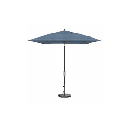 Treasure Garden 7.5 ft Square Patio Umbella, aluminum, fiberglass ribs, outdoor, Striato Marlin UM847SQ-09 7947 Striato Marlin
