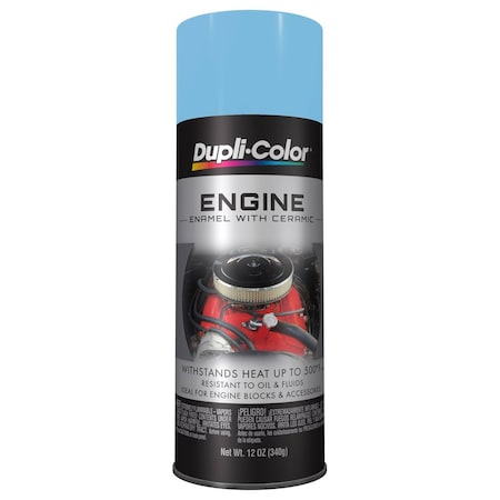 Vht Engine Paint Heat Resistant to 500 Degrees Fahrenheit; Pontiac Metallic Blue; 12 Ounce Aerosol DE1616
