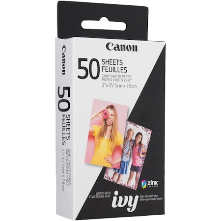 Canon ZINK PHOTO PAPER PACK 50 SHEETS 3215C001
