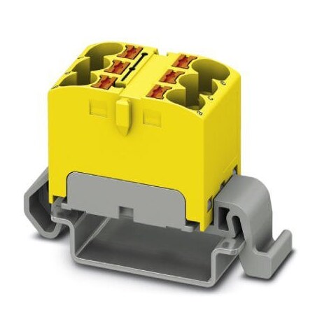 Phoenix Contact PTFIX 6X4-NS35A YE Distribution block 3273664