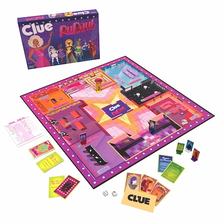 Usaopoly CLUE RuPaul's Drag Race Board Game CL162-826