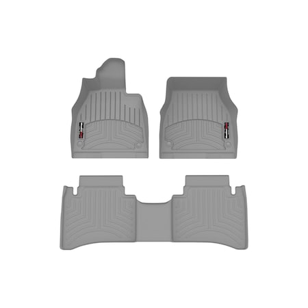 Weathertech Grey, Front and Rear Floorliners 461709-1-3