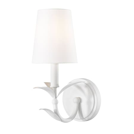Z-Lite Aslin Textured White 1 Light Wall Sconce 830-1S-TXWH