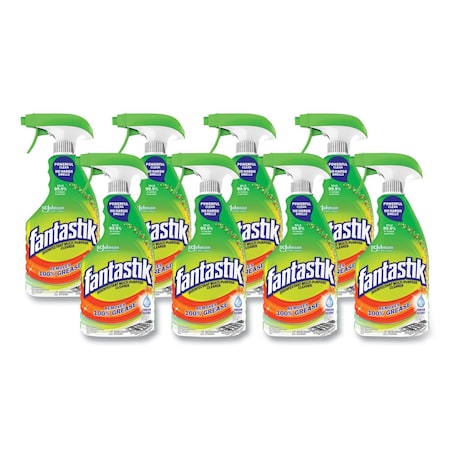 Fantastik Cleaners & Detergents, Spray Bottle, Fresh, 8 PK 306387