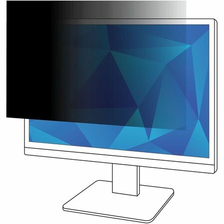 3M Privacy Filter, For Widescreen LCD Monitor 23" , Black PF230W9B