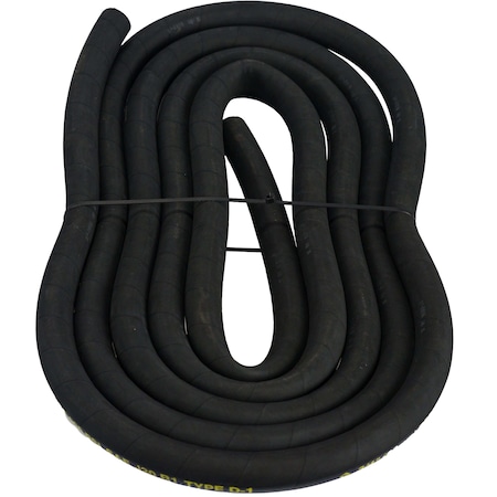 Groz 20' EPDM Discharge Hose, 3/4" ID, For Use with DEF Tote and Drum 47523